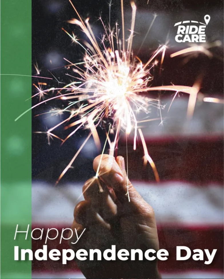 RideCare Independence Day post